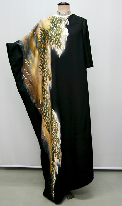 着物ドレスや和ドレスの留袖ドレス レンタル パーティードレス