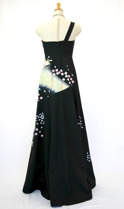 着物ドレスや和ドレスの留袖ドレス レンタル パーティードレス