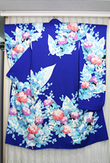 ウエディングドレスに振袖と帯を着物リメイクしたオーダーメイドの一点もの着物ドレス（大阪・東京銀座・全国）