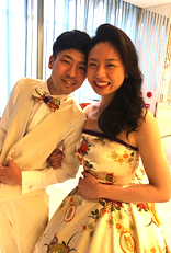 ウエディングドレスに振袖を着物リメイクしたオーダーメイドの一点もの着物ドレス（大阪・東京銀座・全国）