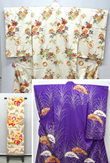 ウエディングドレスに振袖と帯を着物リメイクしたオーダーメイドの一点もの着物ドレス（大阪・東京銀座・全国）