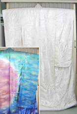 ウエディングドレスに白無垢と振袖を着物リメイクしたオーダーメイドの一点もの着物ドレス（大阪・東京銀座・全国）