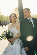 ウエディングドレスに打掛白無垢を着物リメイクしたオーダーメイドの一点もの着物ドレス（大阪・東京銀座・全国）