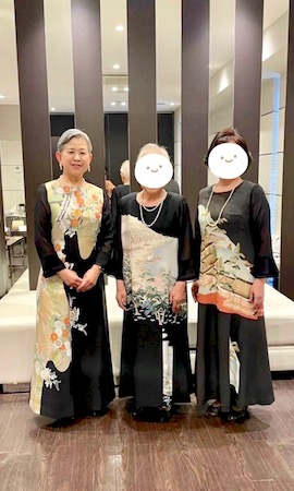 結婚式に留袖からオーダーメイドの留袖ドレス